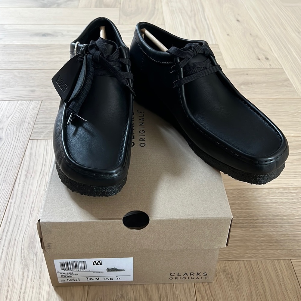 Clark’s Black Leather shoes